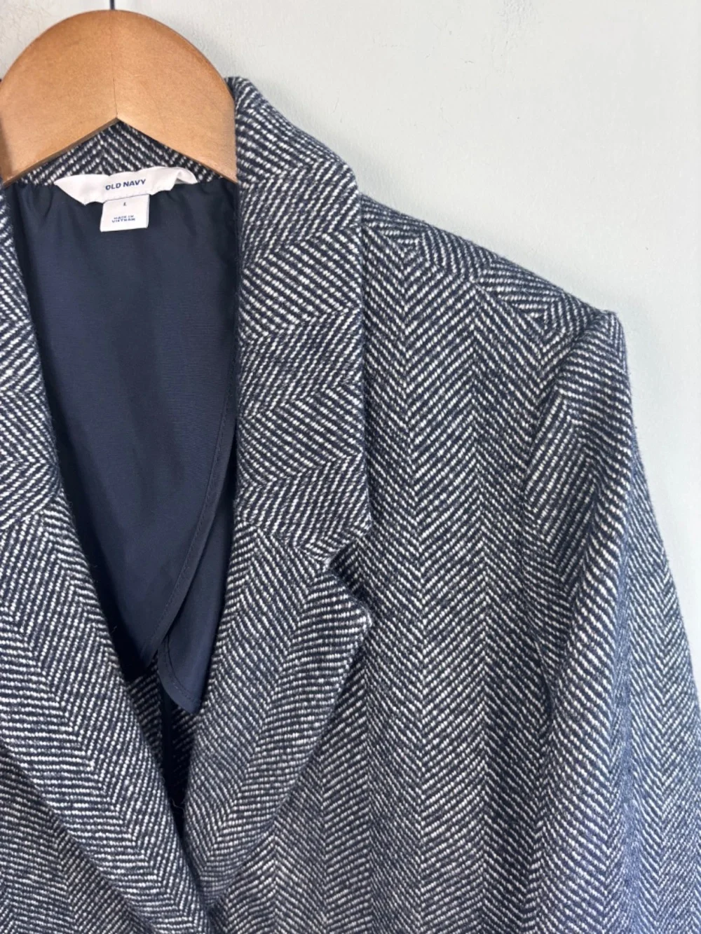 Old Navy Mens Wool Overcoat Size L